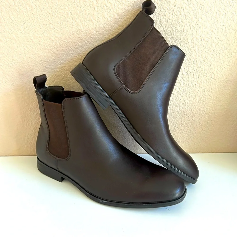 Marc Fisher LTD Men’s Burke brown boots size 8